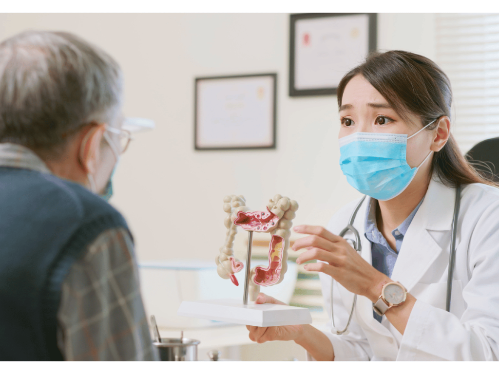 醫生告訴老人便祕